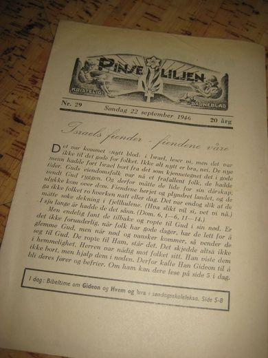 1946,nr 029, PINSELILJEN.