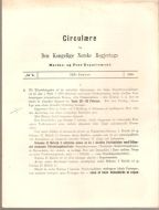 1885,nr 002, Cirkulære fra Den Kongelige Norske Regjerings Marine- og Post- Departement.