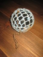 Mørk grønn kavlkule ca 12 cm i diameter