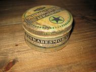 Boks uten innhold NORDOLIT FISKARESMORNING SVART 40 tallet