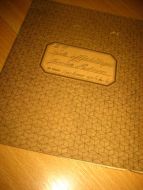 Kladdebok fra 40-50 tallet tyske attfortellingar