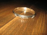 Meget pent sølvarmband, stempla med 925S. ND.  Ubrukt, kjem fra avvikla sølvsmed verkstad. Ca 6.5 cm i diameter innvendig. 