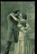 Eldre julekort fra tidleg 1900