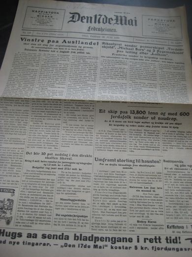 1928 nr 143 Den 17de Mai