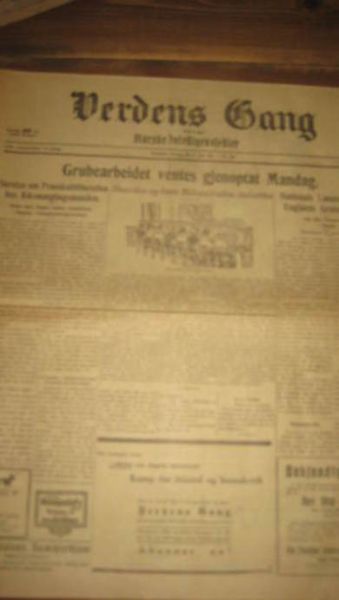 1921 nr 136 14 juni Verdens Gang