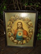 Pent bilde fra slutten på 1800 tallet 38*46 cm stort