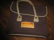 Gammel ubrukt skolesekk 60 tallet