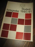 Studentfortegnelse 1980 -81. Norges Tekniske Høgskule.