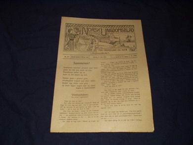 1916 nr 023 Norsk Ungdomsblad