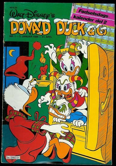 1988 nr 001 DONALD DUCK & CO