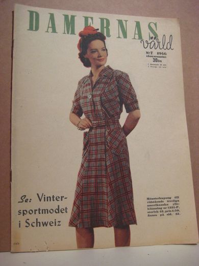 1946 nr 007 DAMERNAS vårld