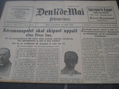 1928 nr 111 Den 17de Mai