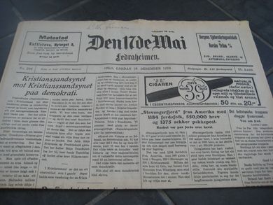 1928 nr 296 Den 17de Mai