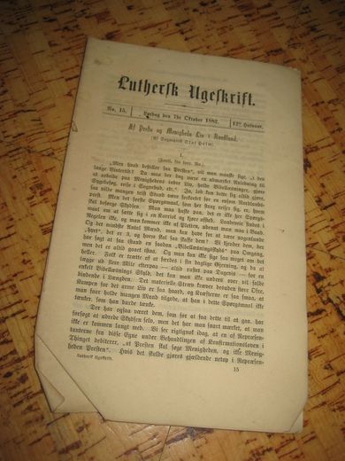 1882 nr 015 Luthersk Ugetidskrift