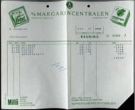 Margarinsentralen 1963