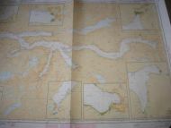 NORDFJORD Originalkart fra Det Norske kartverk pent i glass og ramme Dette er kart nr 3