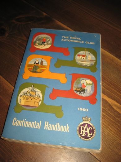 THE ROYAL AUTOMOBILE CLUB Continental Handbook 1960
