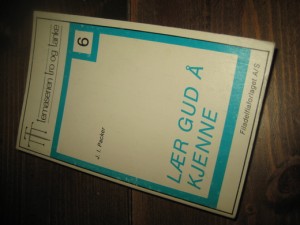 Packer: LÆR GUD Å KJENNE. 1978.