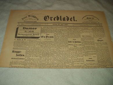 1905 nr 168 Ørebladet