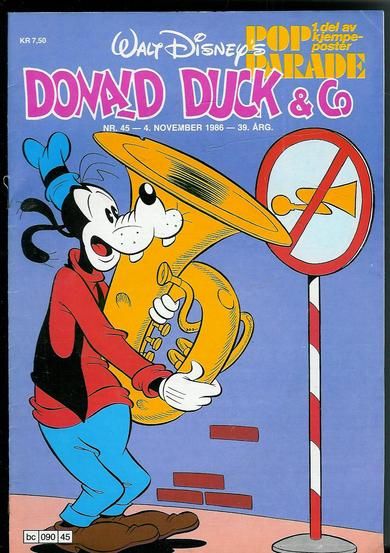 1986 nr 045 DONALD DUCK & CO