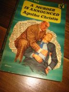 CHRISTIE AGATHA: 1960 A MURDER IS ANNOUNCED