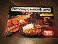Matretter fra TORO. 1979.