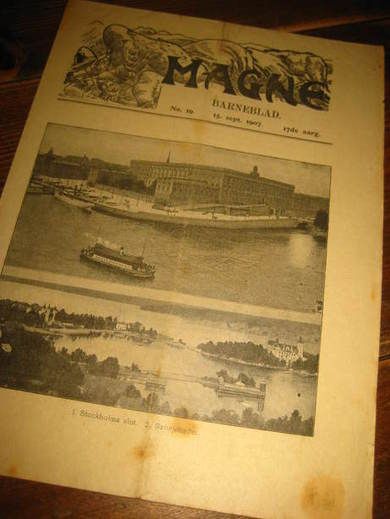 1907 nr 019 MAGNE BARNEBLAD