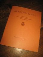 NORDISKE SANGER. 1948