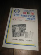1990,NR 040, THE PEACOCK NEWS. LEEDS UNITED. 