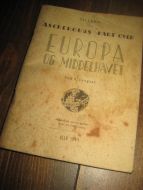 Tillegg til ASCHEHOUGS KART OVER EUROPA OG MIDDELHAVET 1944