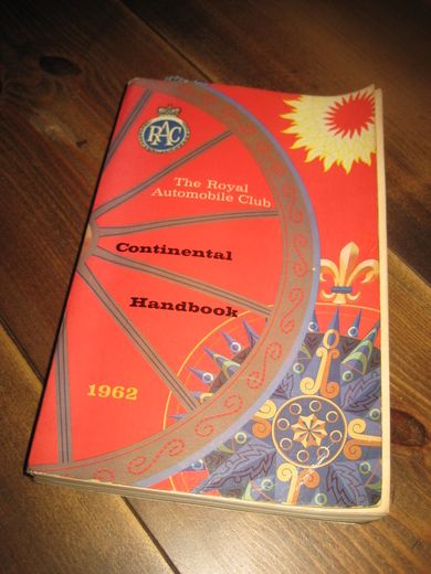 The Royal Automobile Club Continental Handbook 1962