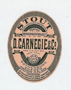 STOUT fra CARNEGIE & Co, GOTENBURG