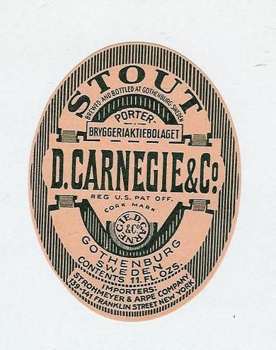 STOUT fra CARNEGIE & Co GOTENBURG