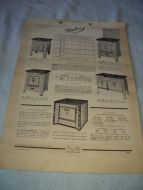 Prisplakat for Beha produkterfra oktober 1950.