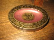 Oval pen boks med synåler tysk 30- 40 tallet