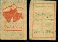 Julehilsen fra Leif Øyno, Ål. 40-50 tallet.
