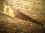 Sag med trehandtak 50 tallet