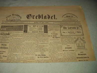 1905,nr 161, Ørebladet
