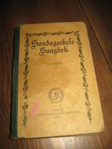 Søndags skole Sangbok 1949