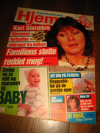 1985 nr 010 HJEMMET TINA TURNER