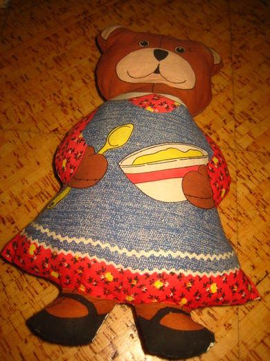 Bamse mor fra 60-70 tallet ca 33 cm høg