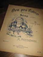 Ora pro Nobis. (Bed for oss). 