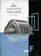 SYNCHRON MASCHINEN. SIEMENS.