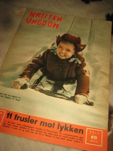 1957,nr 001, KRISTEN UNGDOM.