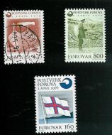POSTVERK FÆRØYAR, 3 merker