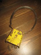 Gammel saue / kubjølle med jernklave 30-40 tallet?