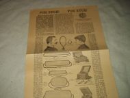 FOR SYGE Tillegg fra Morgonposten fra 1887