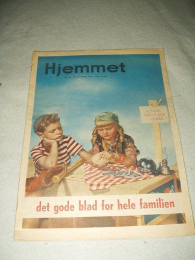 1954 nr 038 Hjemmet