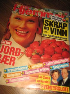 1991,nr 021, Hjemmet. Sonja og Harald.