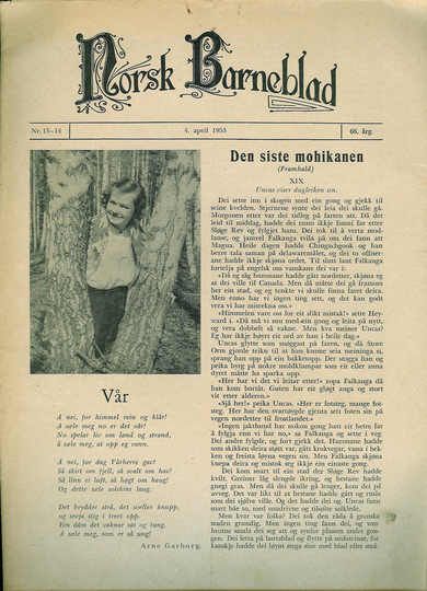 1953 nr 013 Norsk Barneblad